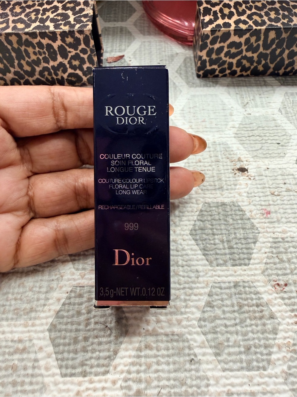 Dior  Lipstick in Rich classic Red Shade